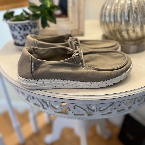 Hey Dude Women's Wendy Loafers in Grey - Size 8 - Picture 5 of 7